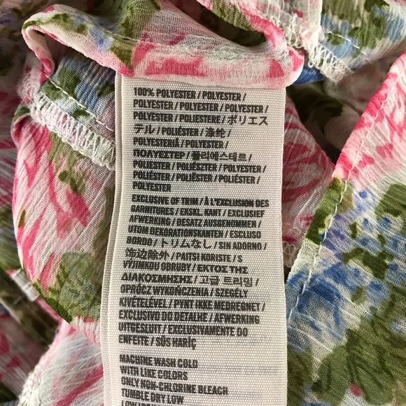 Abercrombie & Fitch Floral Flowy Tank Blouse - Picture 6 of 6